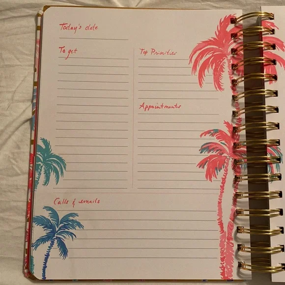 Colorful Palm Tree To-Do Notebook - Picture 5 of 6